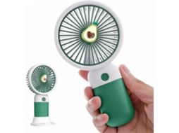 Ventilador Portátil Fofo, Mini Usb Para Refrescar, Pequeno Elétrico Recarregável Cria Nças, De Bolso A Bateria