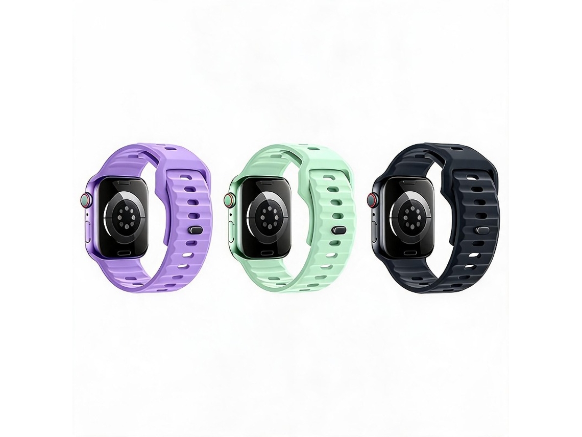 3 Pcs Bracelete Para Apple Watch 38/40/41/42mm Cuich