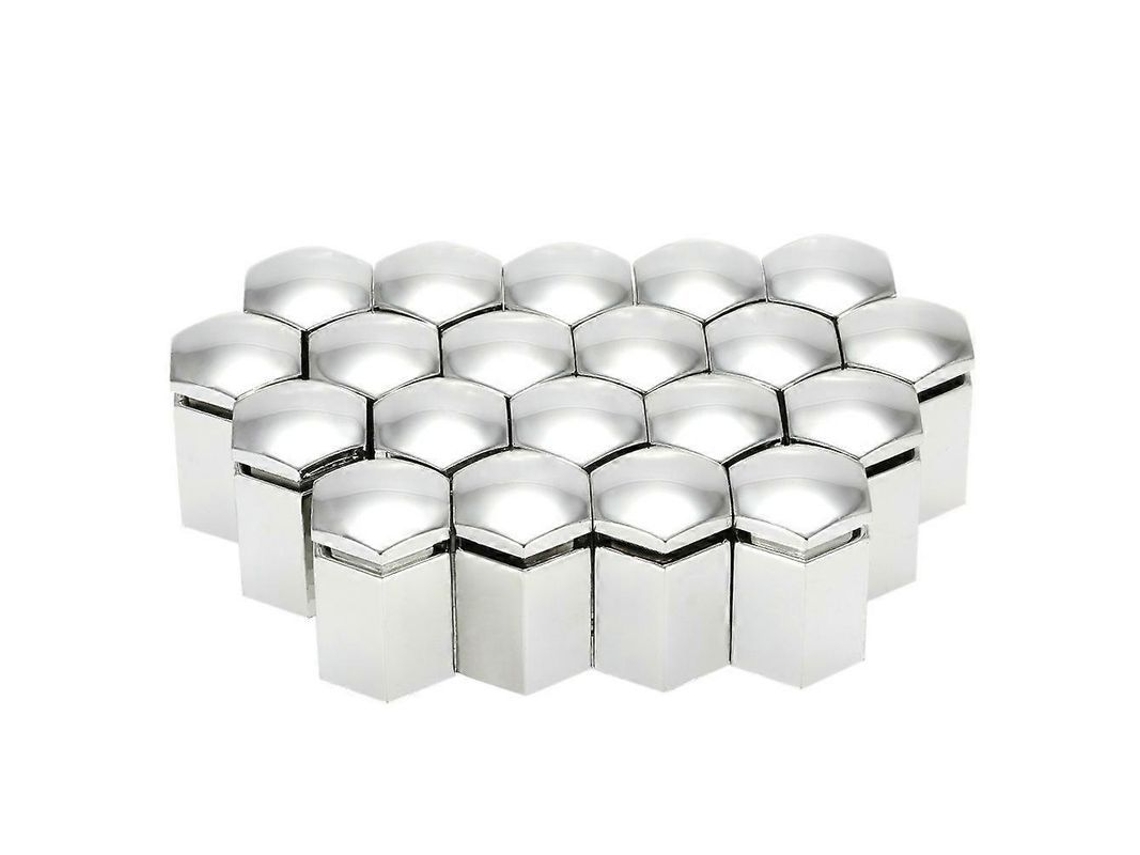 Pacote de 20 Tampas Plásticas 17mm Parafusos Roda Vauxhall. CHARME