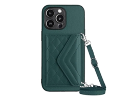 Lurelia Capa Carteira Em Couro Pu Para Iphone 12, Tpu, Rfid