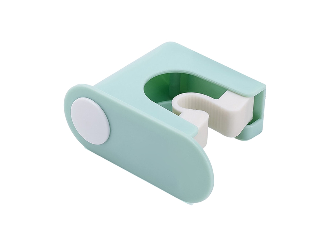 Suporte para Esfregão e Vassoura de Parede Verde S/MARCA