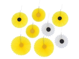 Conjunto De Decoração De Leque De Papel 8 Unidades Allinless