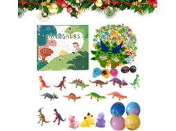 De 24 Dias, Calendário Do Advento Com Contagem Regressiva, Com Enfeites, Figuras De Animais De Natal, Escola E