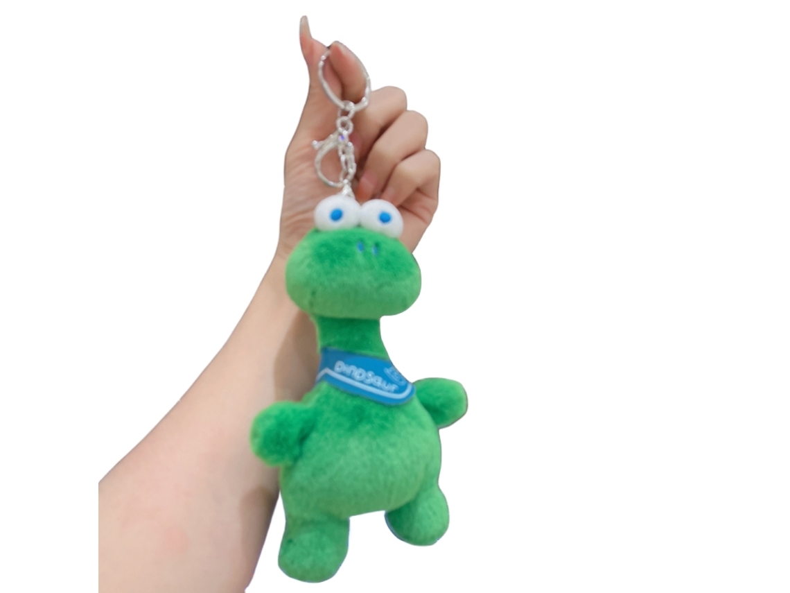 Mochila Escolar, Fofa, Estampa De Animais, De Desenho Animado Com Chaveiro E Pingente