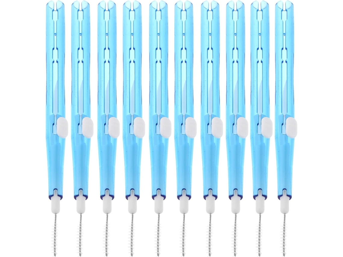 Kit de Limpeza para Celular Azul com 50 Peças e Mini Escovas. SFUSHOS