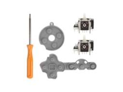 Conjunto de almofada e lâmina de borracha de silicone condutora para controle do Xbox 360
