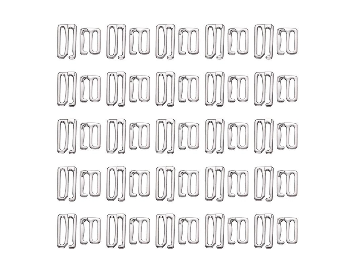 50Pcs Fivela de Sutiã ALLINLESS