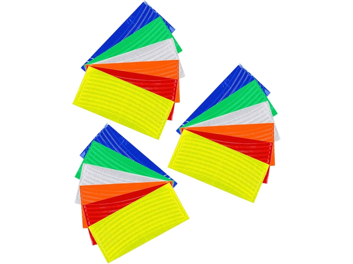 Adesivos Refletivos De 18" (45,7 Cm), Material Refletivo Sólido E 26"