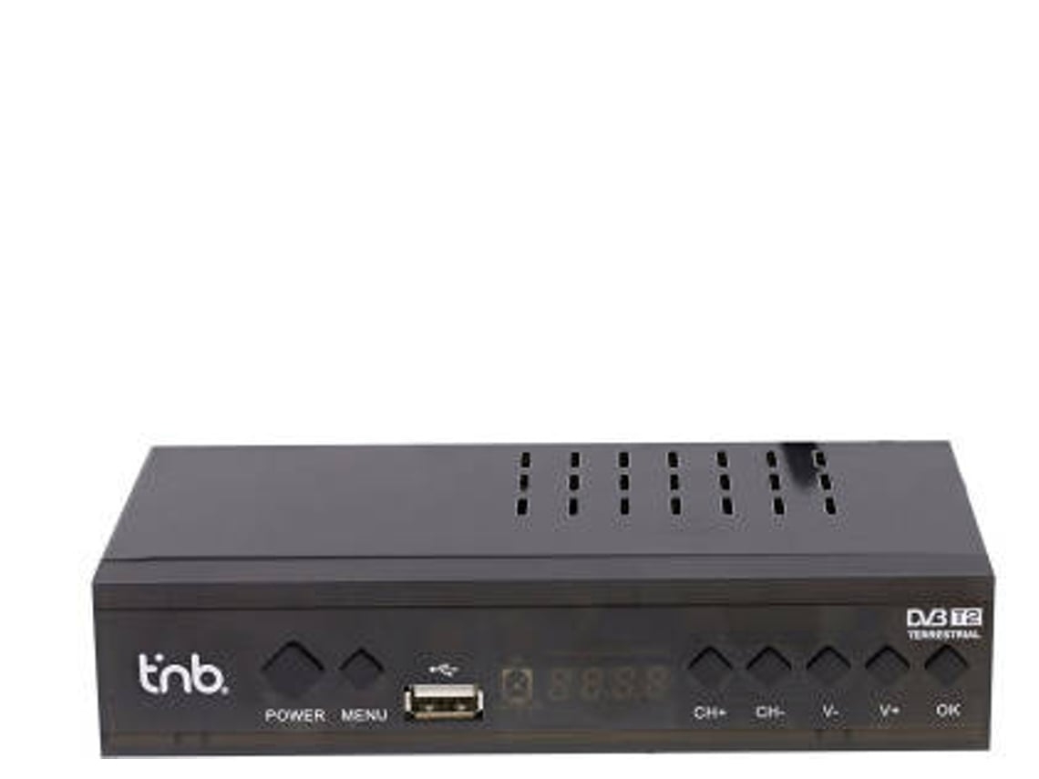 Descodificador TV TDT2 T'NB TVBOX1TNT2 (Outlet Caixa Aberta)