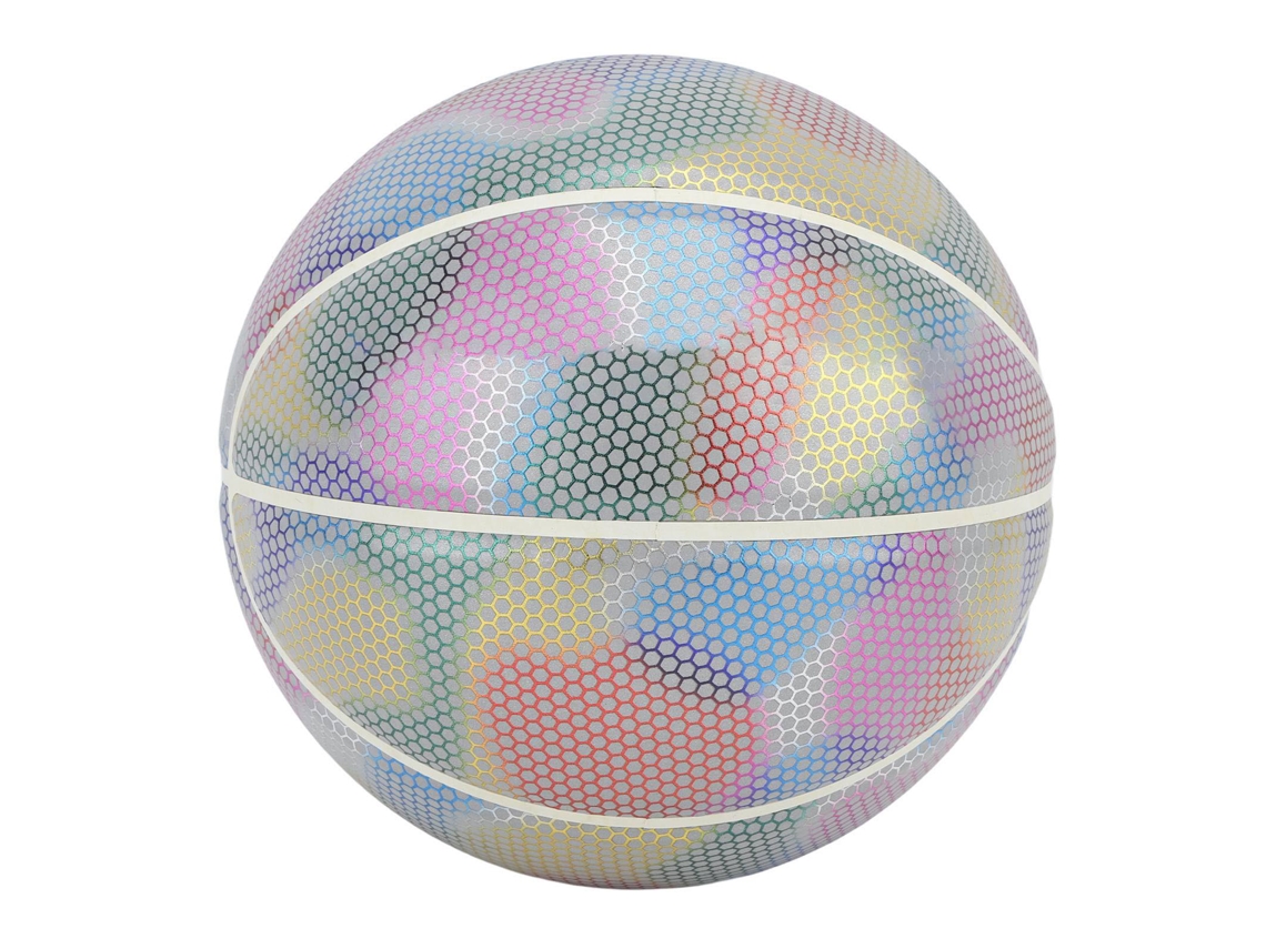 Balón de Basquete Reflexivo MARCA, tamaño 7, brillante y luminoso