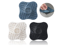 Tapa De Desagüe De Silicona, Capturador De Pelo Para Regadera/bañera, 3 Unidades Hqq