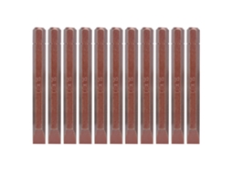 KIT de 10 Pontas de Chave Fenda Impacto Liga Aço Magnético 80mm