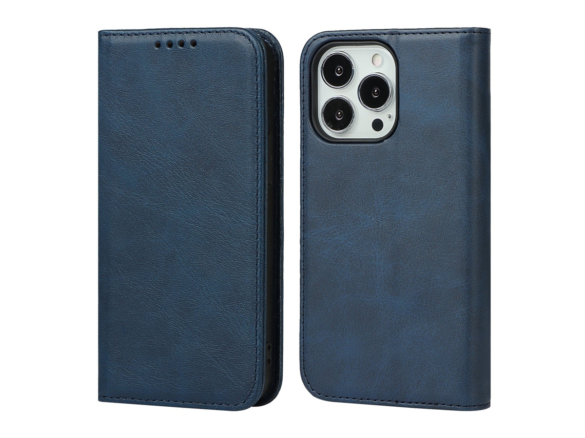 Capa Lurelia Robusta Em Pele Magnética, Azul