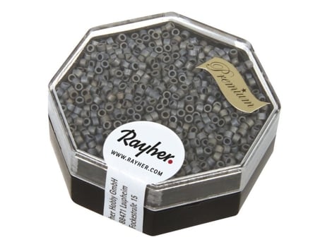 Perle Miyuki Delica 11/0 Metalizado Fosco Antracite