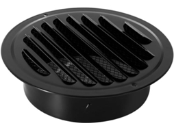 Tampa De Ventilação De Parede 200 - Saída De Ar Redonda - Teto