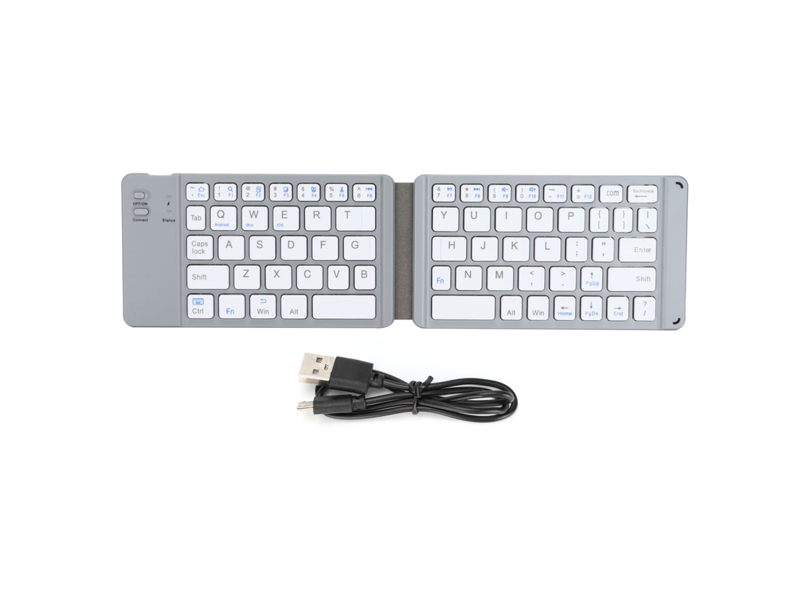 Teclado Sem Fio Plegável Portátil com Bateria | S/MARCA