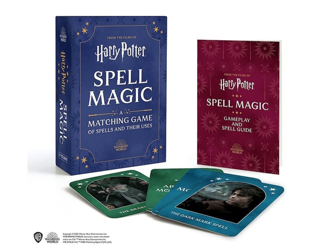 Livro Harry Potter Spell Magic de Donald Lemke (Inglês)