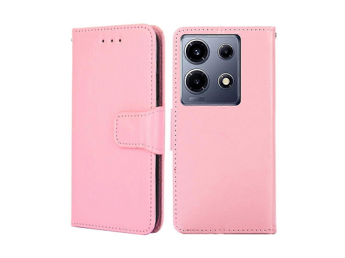 Capa De Celular Em Couro Com Textura De Cristal Para Infinix Note 30 Vip 5g