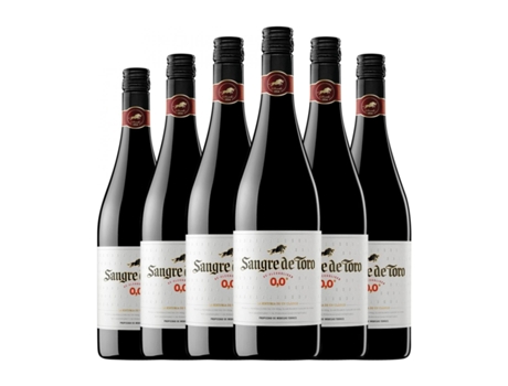 Vinho MIGUEL TORRES Sangre de Toro Tinto Catalunya Sem Álcool (0.75 L - 6 Unidades)