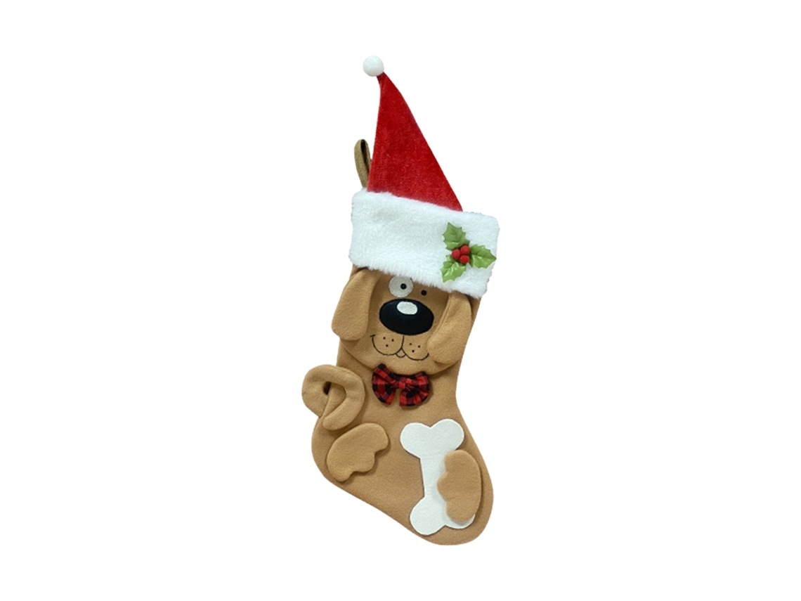 Saco de Natal com Pata de Cartoon Cat LAXISCREED
