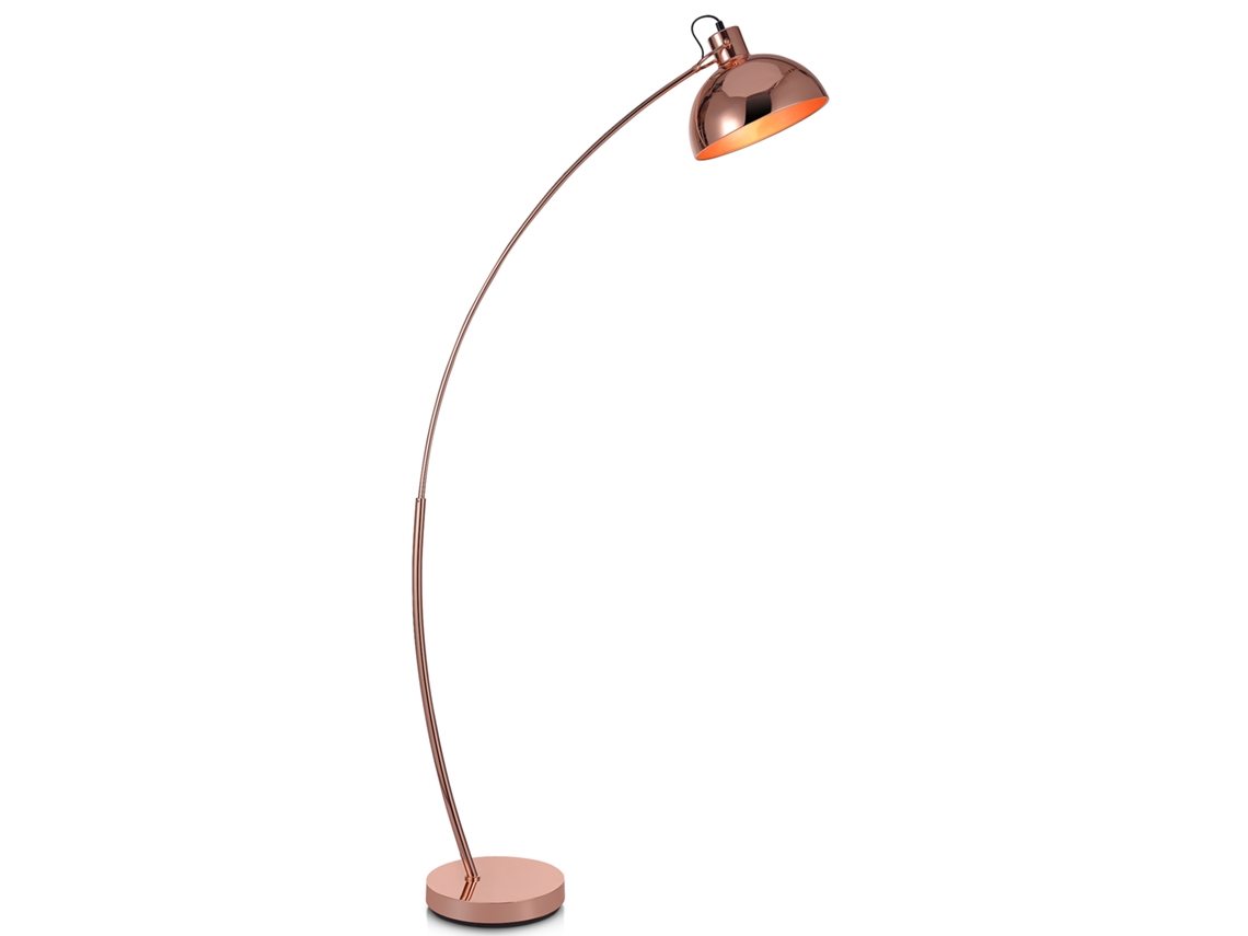 Candeeiros de Pé TEAMSON HOME (Metal - Rosa - 153,0 cm)