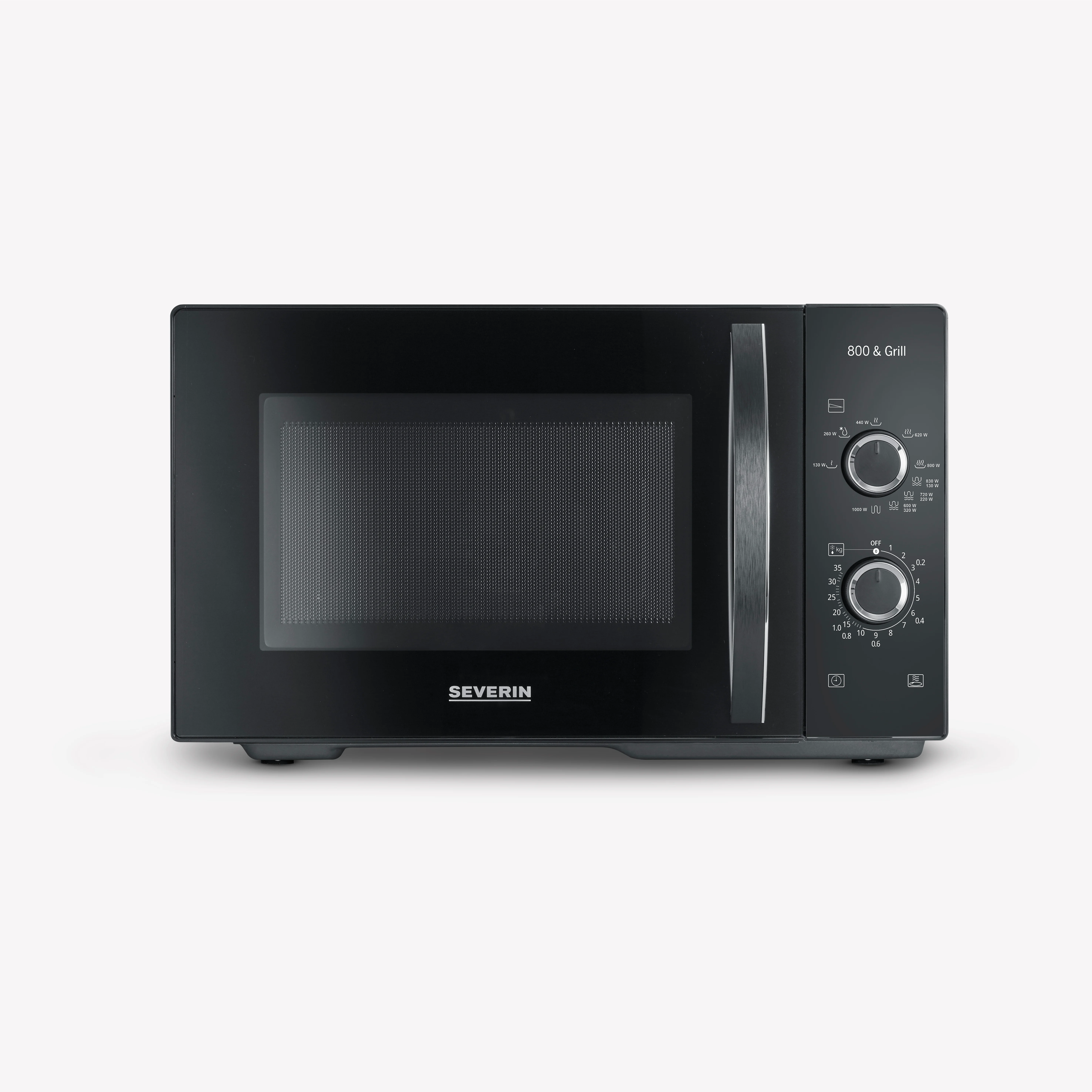 Microondas Con Grill 2 En 1De 25 L SEVERIN Microondas para Asar Y Gratinar Mw 7785