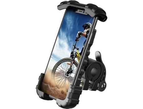 Suporte Para Celular Para Bicicleta E Motocicleta, Preto
