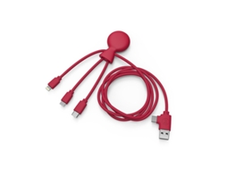 Cabo C/Usb de 1 M de Entrada Dupla XOOPAR Mr Bio Long