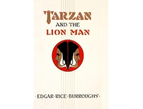Livro Tarzan And The Lion Man De Edgar Rice Burroughs (inglês)