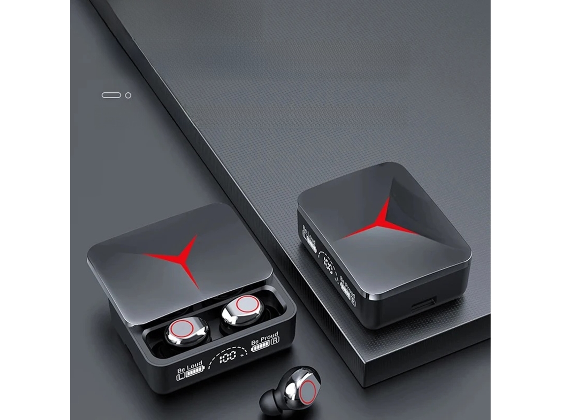Fones de Ouvido Gamer TWS MDUG Sem Fio Bluetooth Microfone Graves Estéreo À Prova D'água