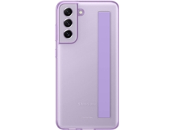 Capa SAMSUNG Galaxy S21 FE Com Fita Roxo