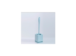 Conjunto de Escova Sanitária de Parede, Sem Ângulos Mortos, Azul AQUAFORGE