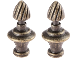 Conjunto De 2 Puxadores Para Móveis Em Bronze Antigo, 31x 15mm, Para Portas E Armários