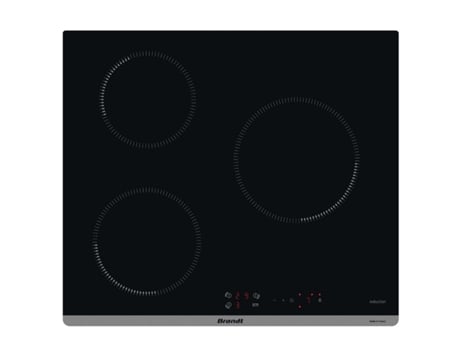 Placa de Indução BRANDT BPI1631UB (Elétrica - 62 cm - Preto)