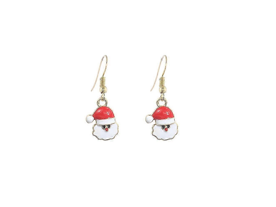 Brincos De Natal, Floco De Neve E Alce, Pingentes, Para Festas