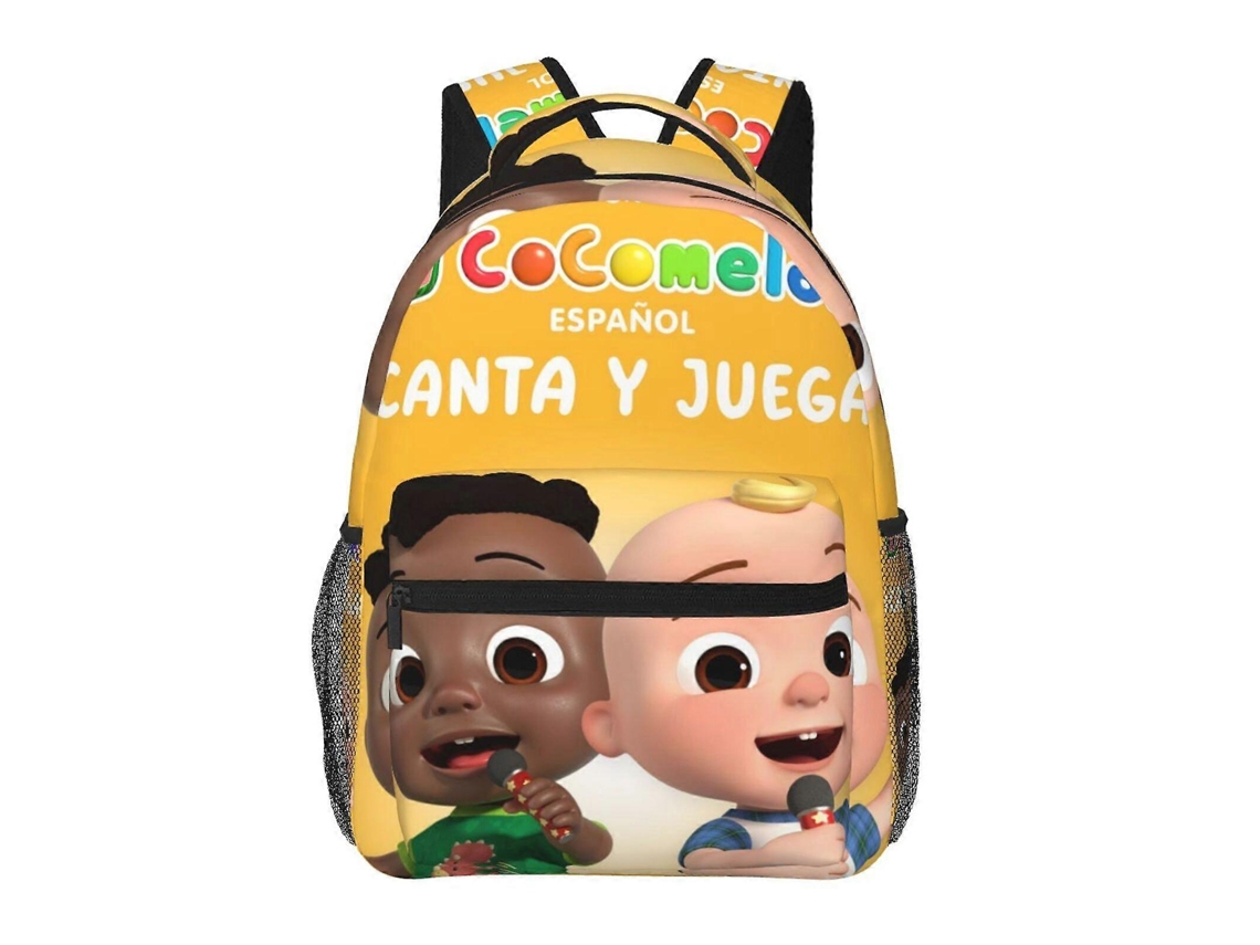 Mochila De Estudante Cocomelon Y60, Durável E Leve, À Prova Dágua E Com Alça De Ombro Respirável. Olysi Shop