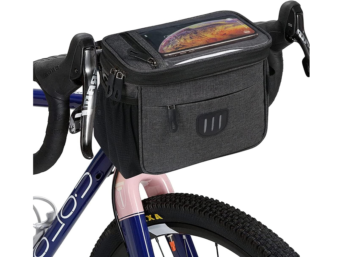 Bolsa de Guidão para Bicicleta com grande capacidade BRILVIBERA