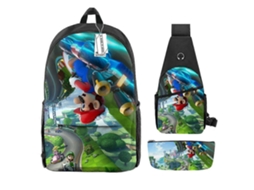 Mochila Escolar, Resistente E Organizada, Para Levar Os Livros E Materiais Com Conforto.