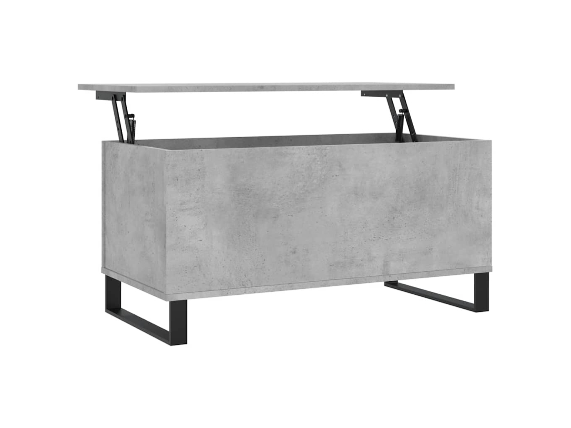 Coffee Table, Coffee Tables Vidaxl Cinzeto Madeira Processada (n/a)