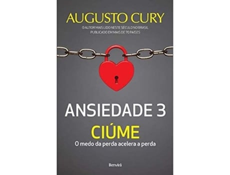 Livro Ansiedade - Vol. 3 - Ciúme. De Augusto Cury (português Do Brasil)