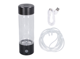 Generador De Água Rica Em Hidrogênio Portátil 410ml Com Mangueira Nasal 1200-1400ppb