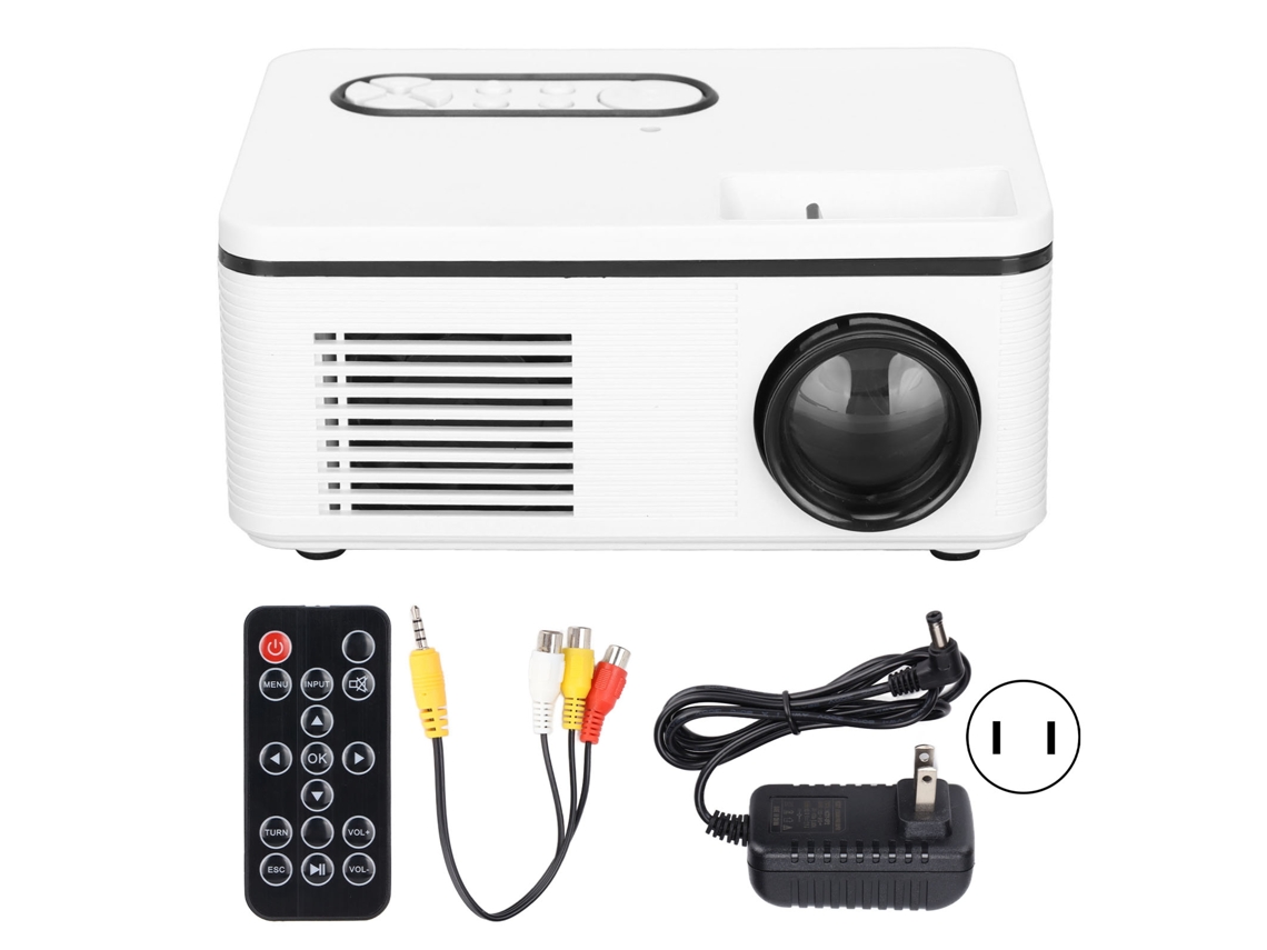 Projetor portátil 1080p com suporte USB EOOCOO