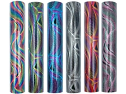 Vinil Termocolante Permanente Com Glitter Smasolo, Material Pu, 6 Folhas Para Camisetas, Bonés E Artesanato