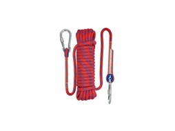 Corda Estática de Escalada 10 Mm, Acessório para Equipamento Fuga, em Gelo, Resgate Incêndio, Vermelha, M, Thsidne Cham AQUAFORGE
