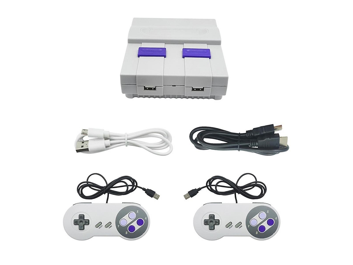 Para Snes821 Retro Game Console 2.4g Com Fio Duplo Mini Game Console Tv Game Console Built In 821 Gam Hengjian