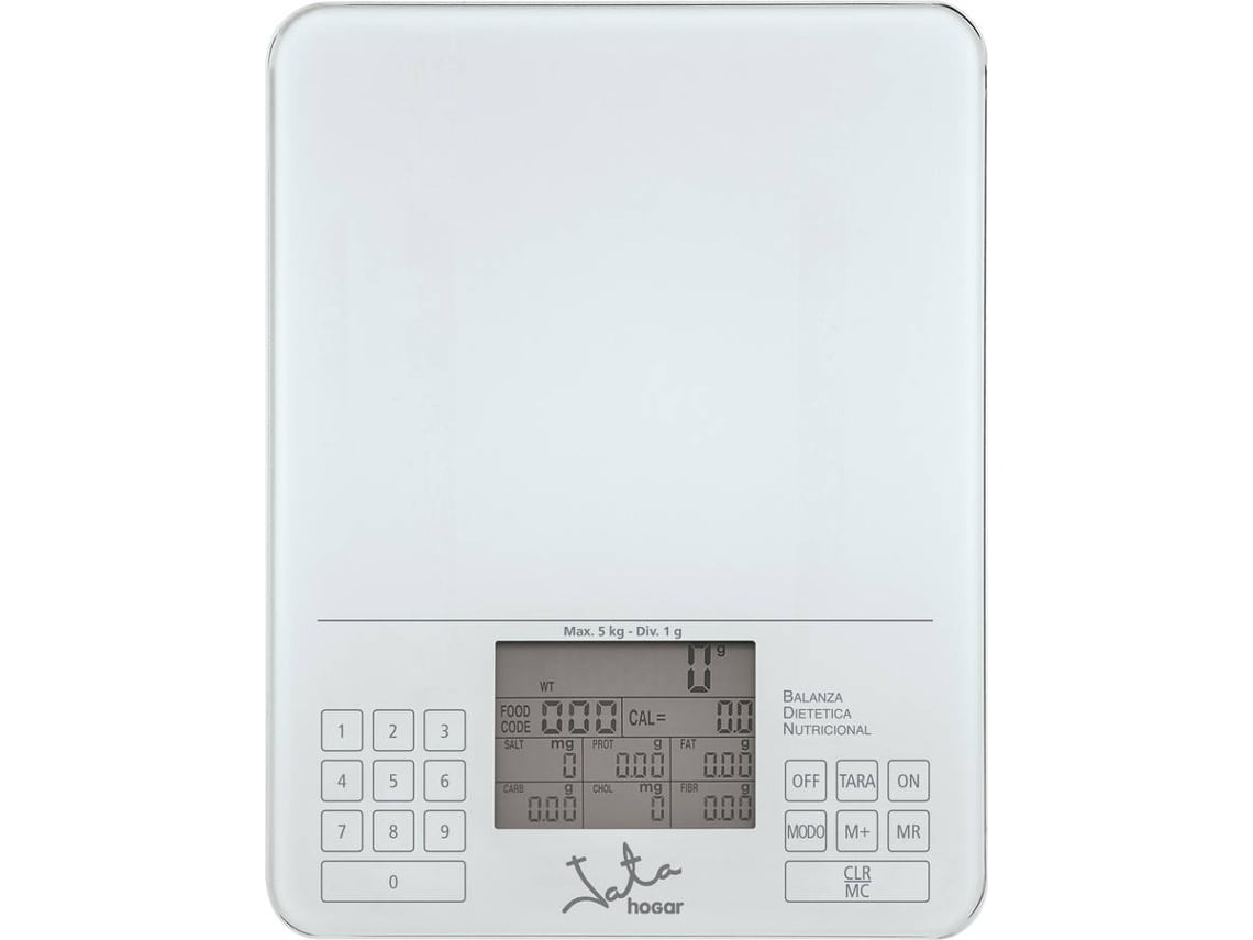 Balança Nutricional de Cozinha JATA 790 (Capacidade 5 Kg Precisão 1 g) Worten.pt Balança Nutricional de Cozinha JATA 790 (Capacidade 5 Kg Precisão 1 g) Worten.pt