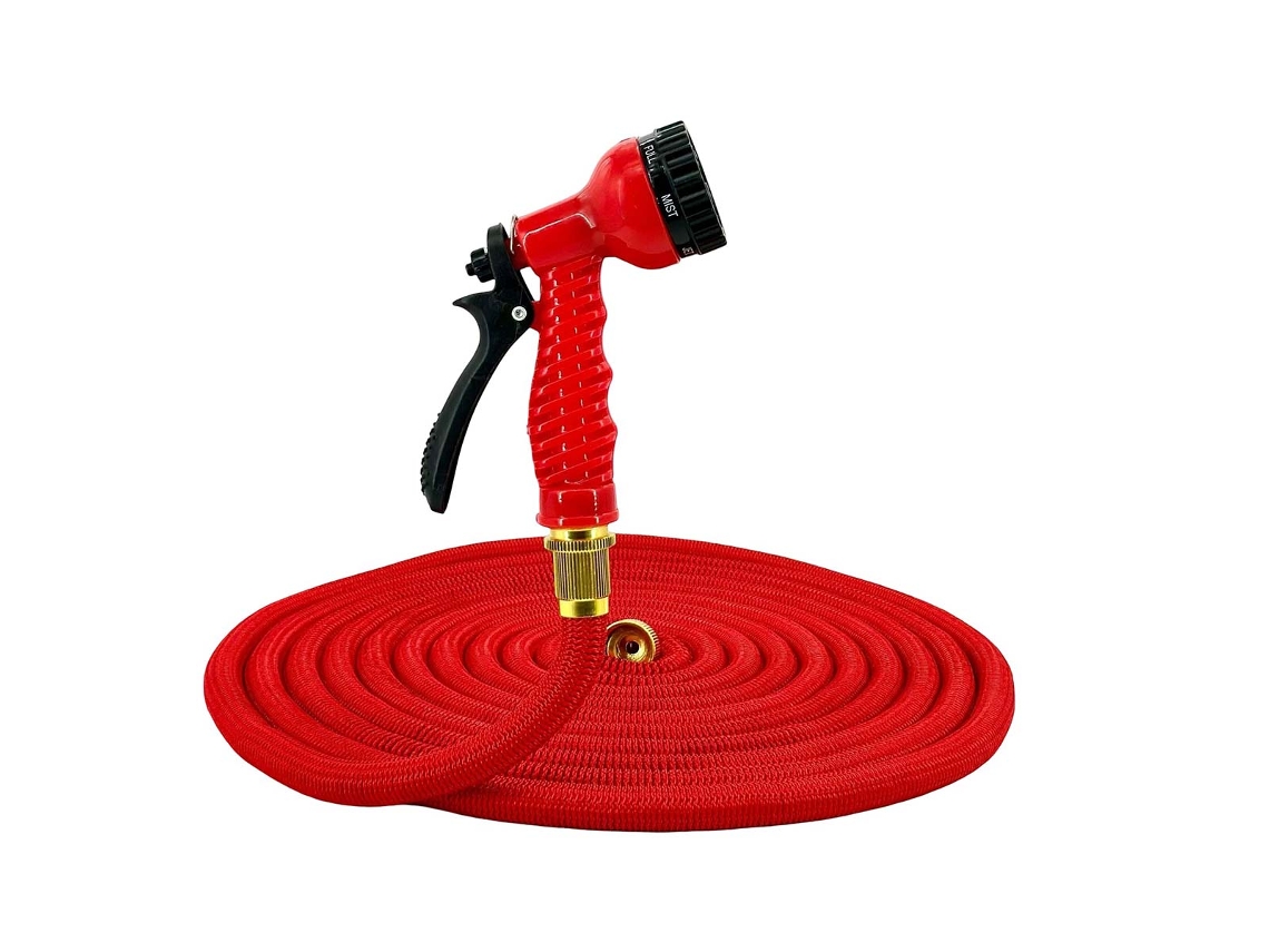 Mangueira Extensível Até 75 M Para Jardim E Lavagem De Carros Flexível