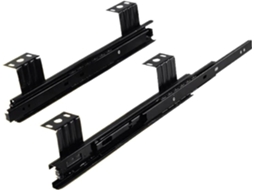 2 Peças De Corrediças Armário Três Seções 10a 12 Polegadas Com Trilho Deslizante 25cm 30cm