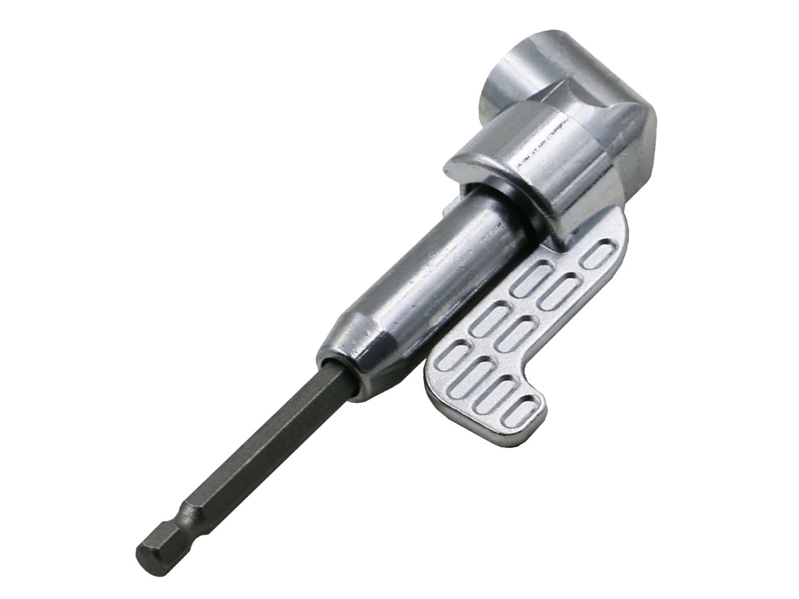 Adaptador De Porta Bits Para Furadeira Com Conector Magnético, Ponta Hexagonal 1/4'', 105 Graus