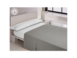 Lençol de cima HAPPY HOME LISOS COTTON (Antracite - Solteiro)